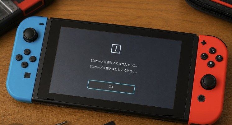 SwitchでSDカードが認識しない…故障のサインとは？